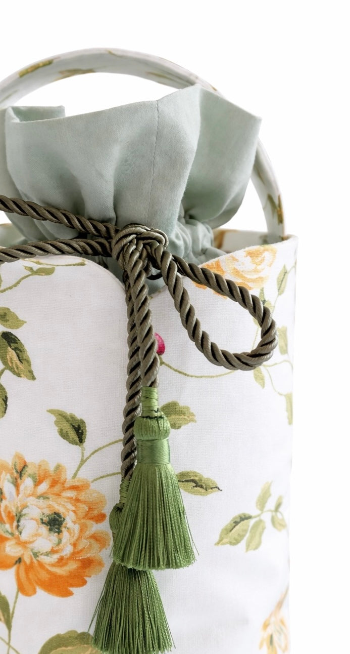 The Posy Tassel Bag - Sage
