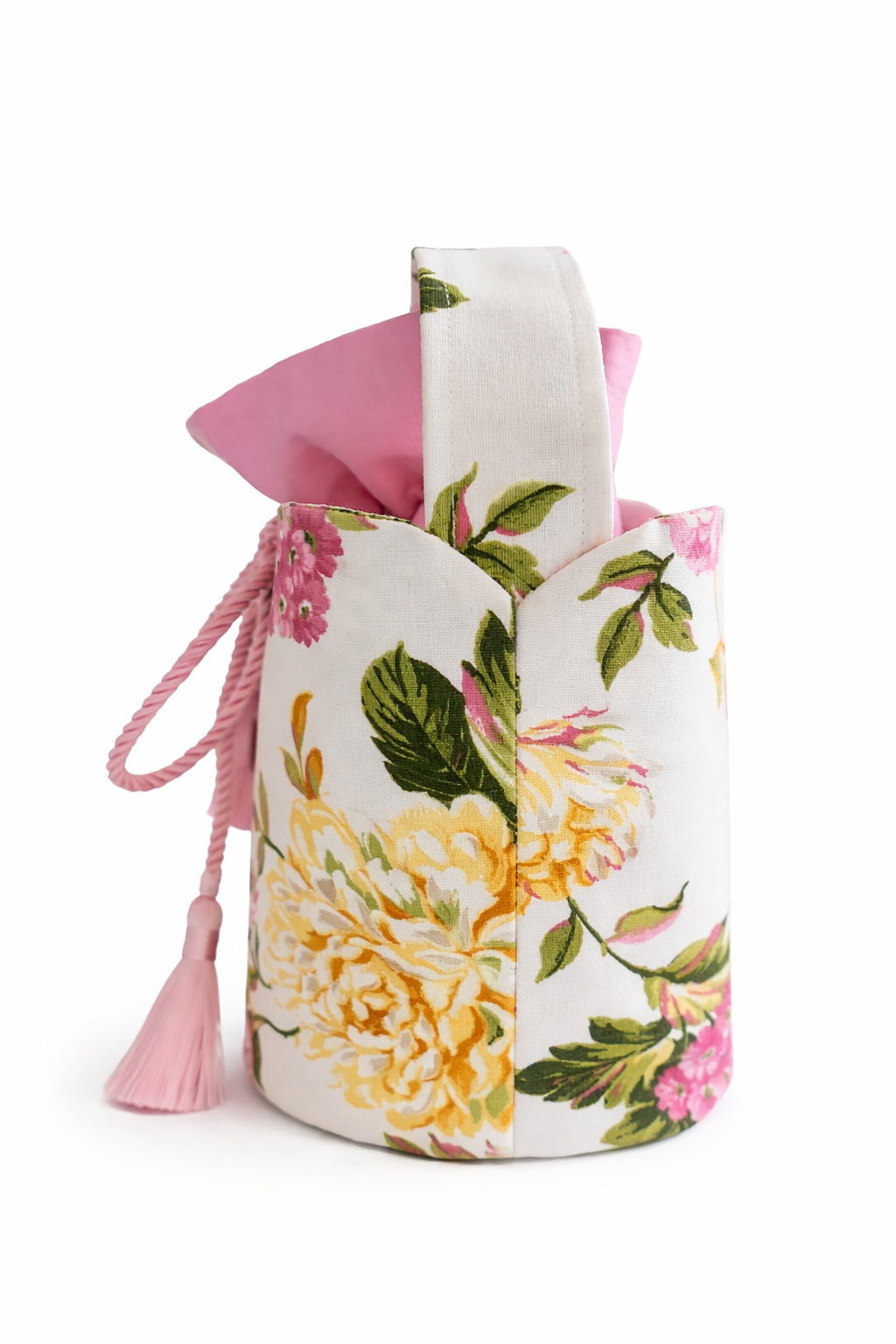 The Posy Tassel Bag - Rose